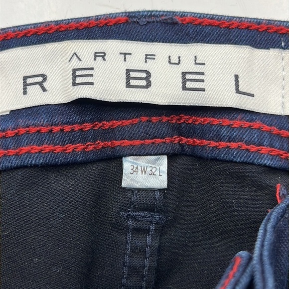 Artful Rebel Straight Slim Size 34 x 32 - Picture 11 of 16